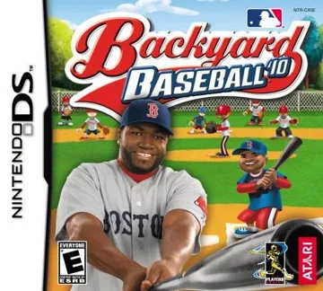 Backyard Baseball '10 (USA) box cover front